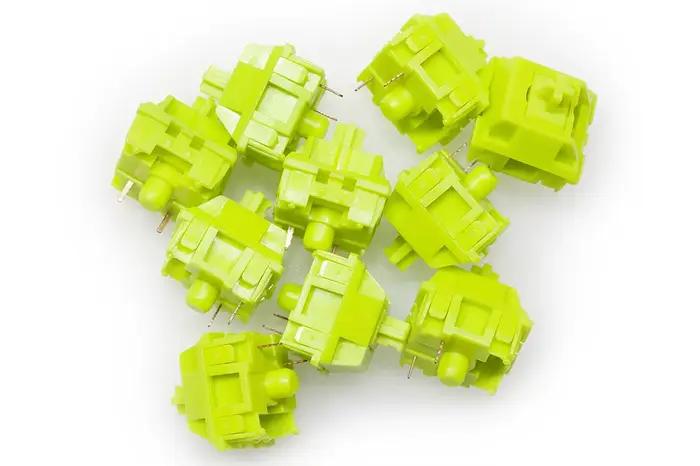 KTT Matcha – interrupteur Tactile 45g MX pour clavier mécanique
