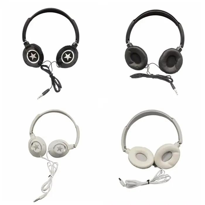 Casque filaire flexible HiFi Sound Music