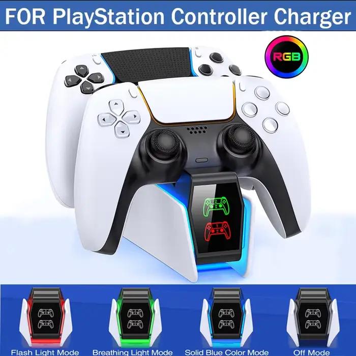 Station de charge de contrôleur RGB pour PS5