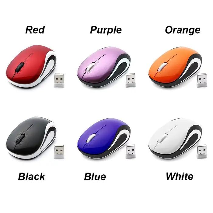 Mini souris optique sans fil 2.4GHz