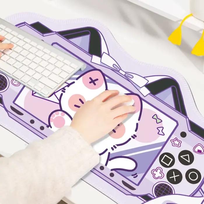 Grand tapis de souris Kawaii pour clavier de jeu