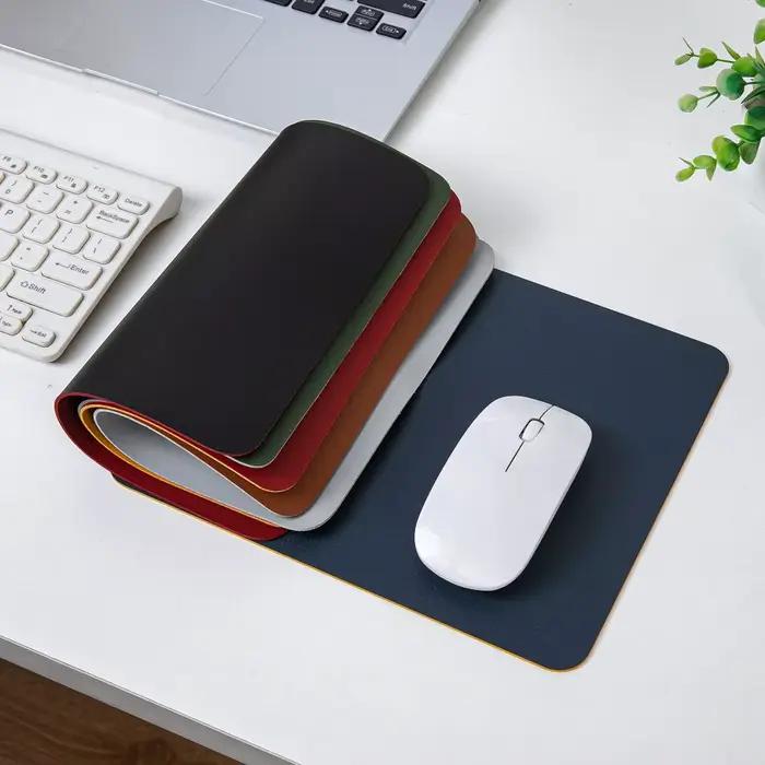 Tapis de souris en cuir PU