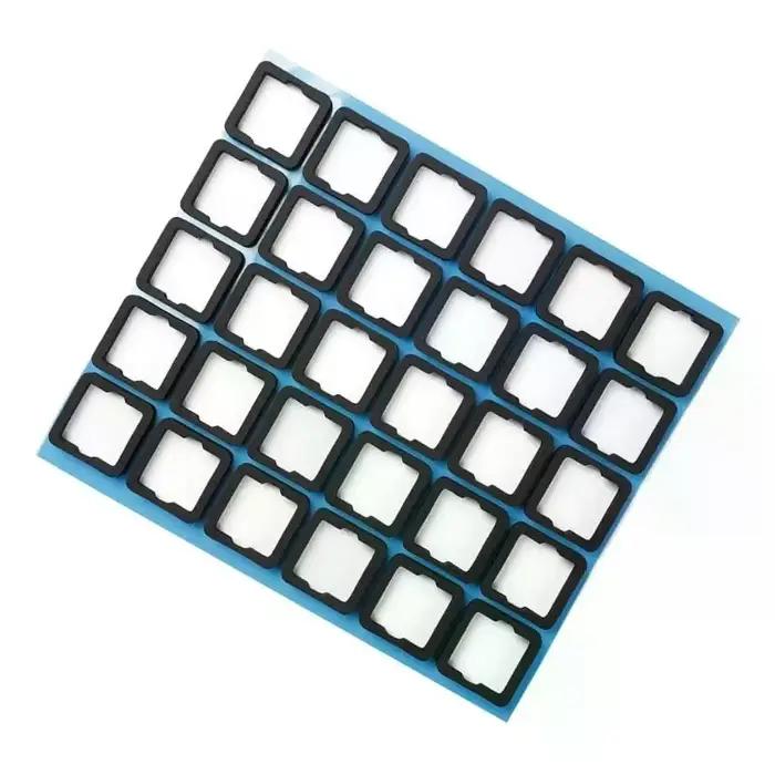 Interrupteurs silencieux Pad antichoc Sandwich coton pour clavier mécanique amortisseur de bruit commutateurs bricolage