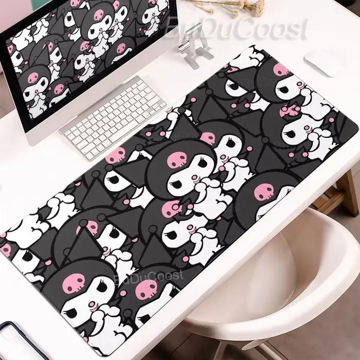 Tapis de souris rose et violet