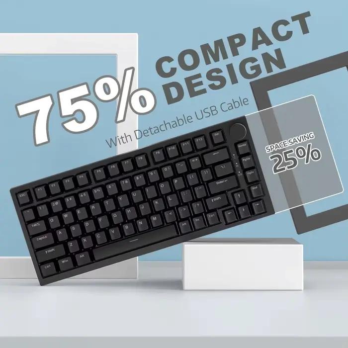 Clavier filaire à touches intégrales