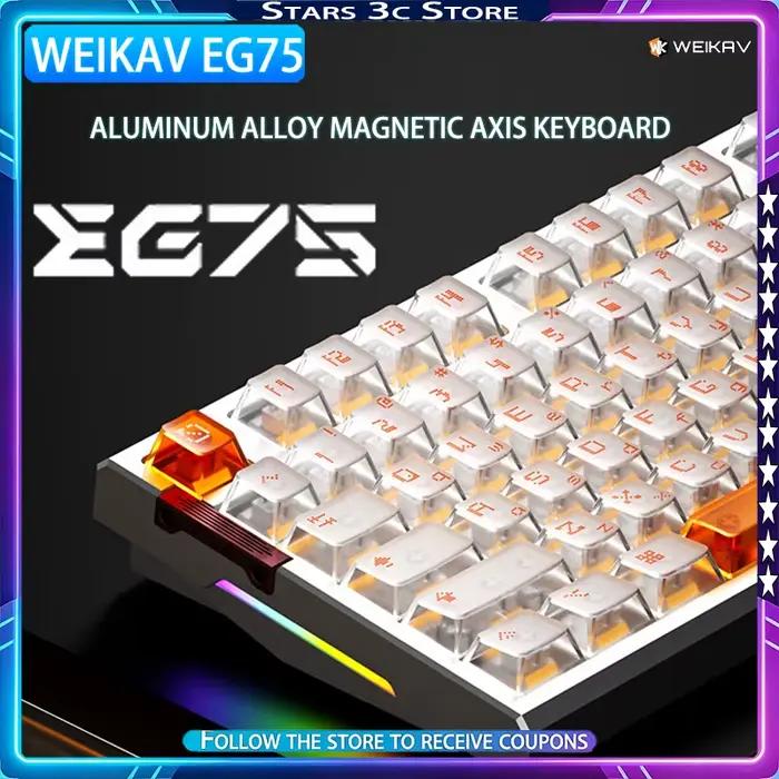 Clavier mécanique à axe magnétique Weikav EG75