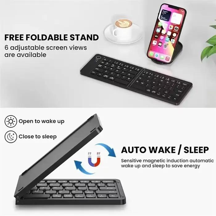 Clavier Bluetooth pliable portable