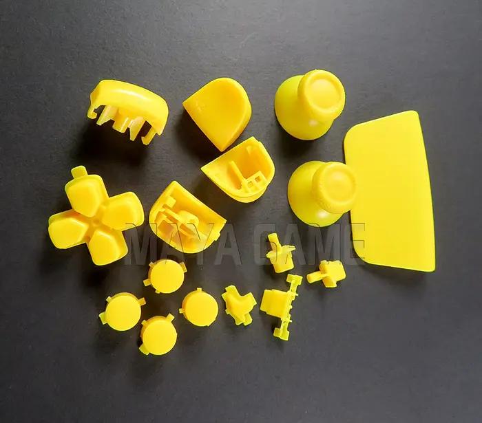 1 ensemble de boutons de déclenchement L1 R1 L2 R2 et capuchons de joystick pour manette PS5 v1.0