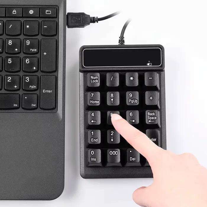 Pavé numérique USB filaire clavier