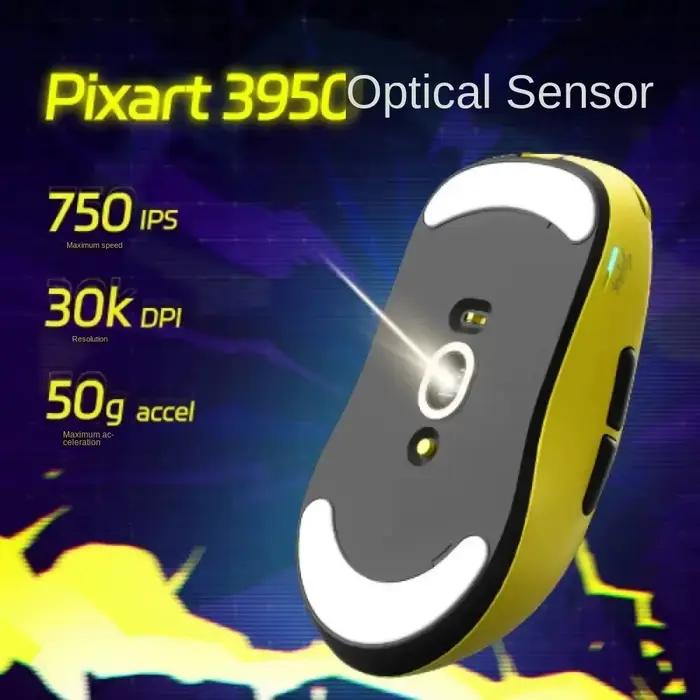 [EN STOCK] SCYROX V8 8K filaire et sans fil Ultra-léger 36g souris de jeu ergonomie PAW3950 e-sports