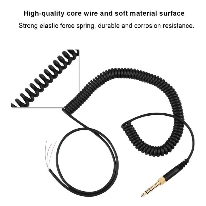 Pour Beyerdynamic DT 770/ 770Pro/ 990/ 990Pro écouteurs casque Audio ressort fil bobine câble
