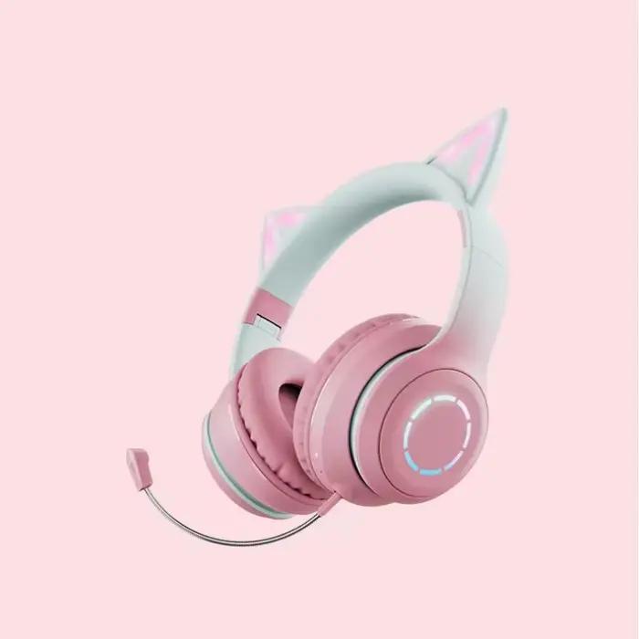 Casque RGB Gamer fille
