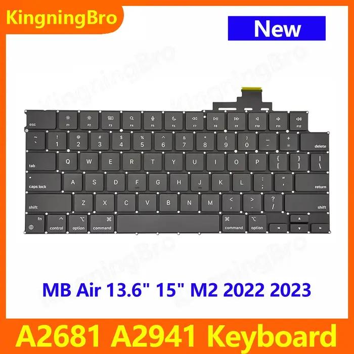 Clavier pour Macbook Air 13.6 "15" M2 A2681 A2941