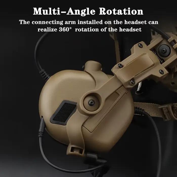 Adaptateur de Rail d'arc pour casque tactique