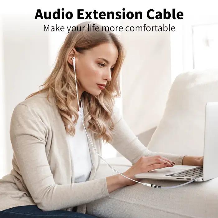 Câble d'extension pour casque audio