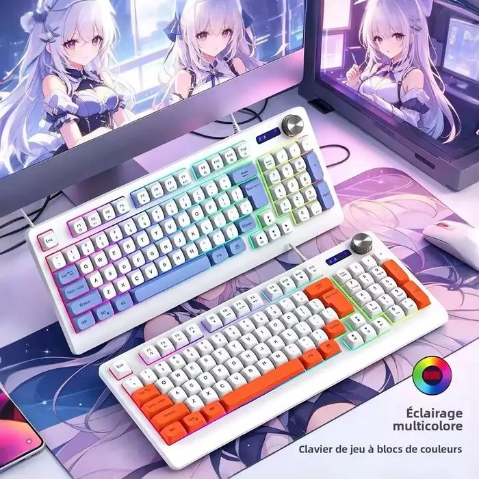 Clavier de jeu filaire 93 touches