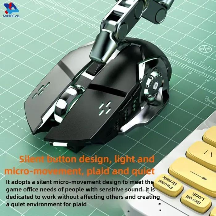 MINGCVIL souris sans fil Rechargeable ordinateur de jeu