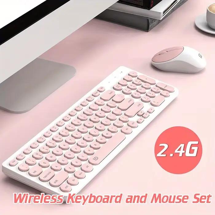 1 jeu de clavier et de souris sans fil 2.4G