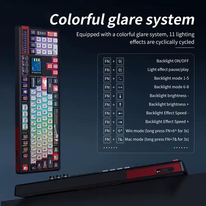 SKYLOONG GK104 Pro Clavier mécanique sans fil