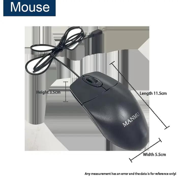 MANMU bureau clavier filaire jeu