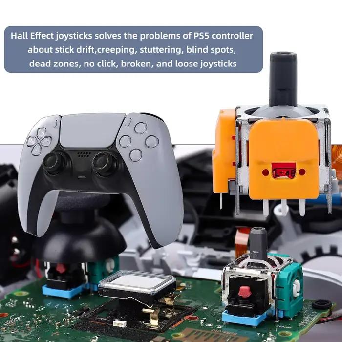 Joystick analogique 3D de remplacement pour manette PS5 PS4 Xbox One