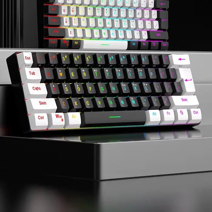 Clavier filaire compact à 61 touches avec disposition de membrane