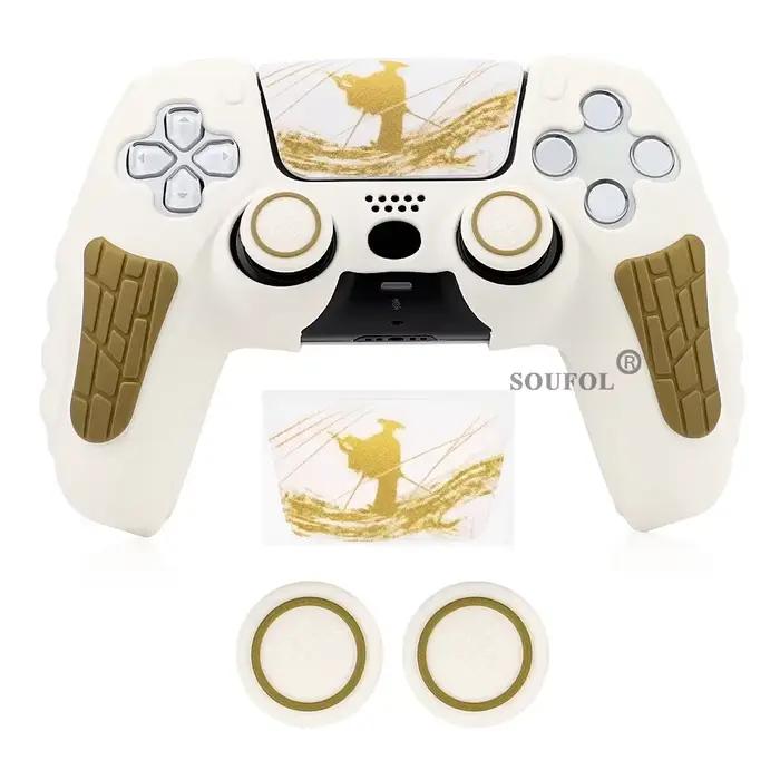 Housse de protection en silicone pour manette PS5