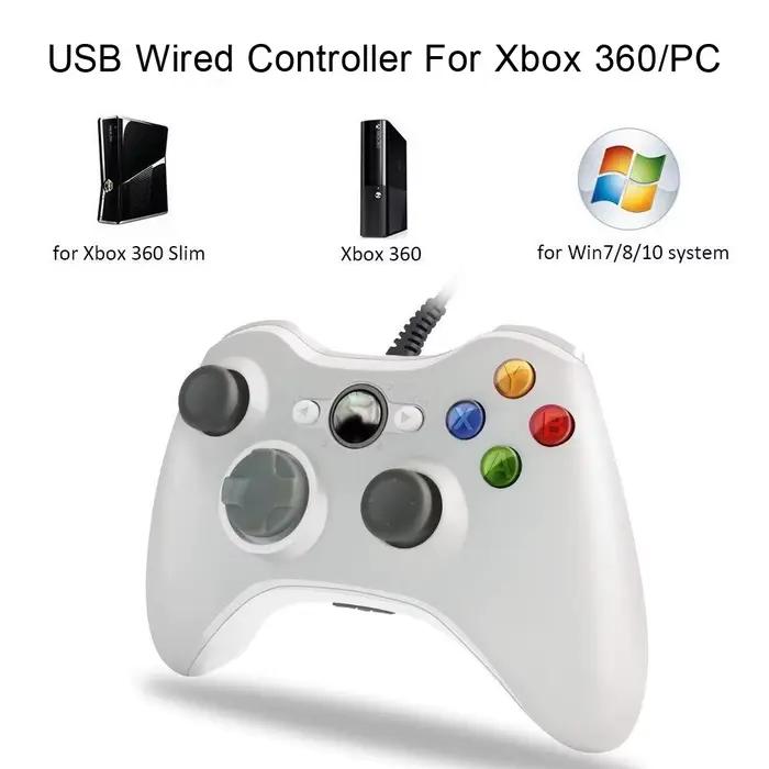 Manette filaire USB pour Xbox 360 / 360 Slim