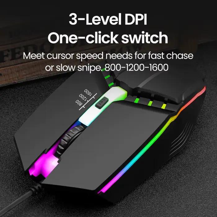 Elough souris filaire muet USB