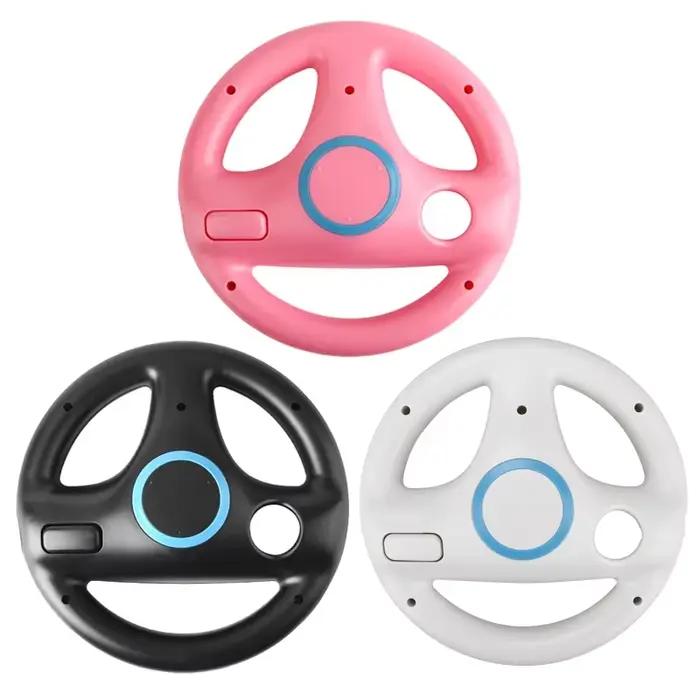 Volant 2 en 1 vers télécommande Wii manette de jeu sans fil pour contrôleur de jeux de course Wii Kart Nintendo Joystick Joypad