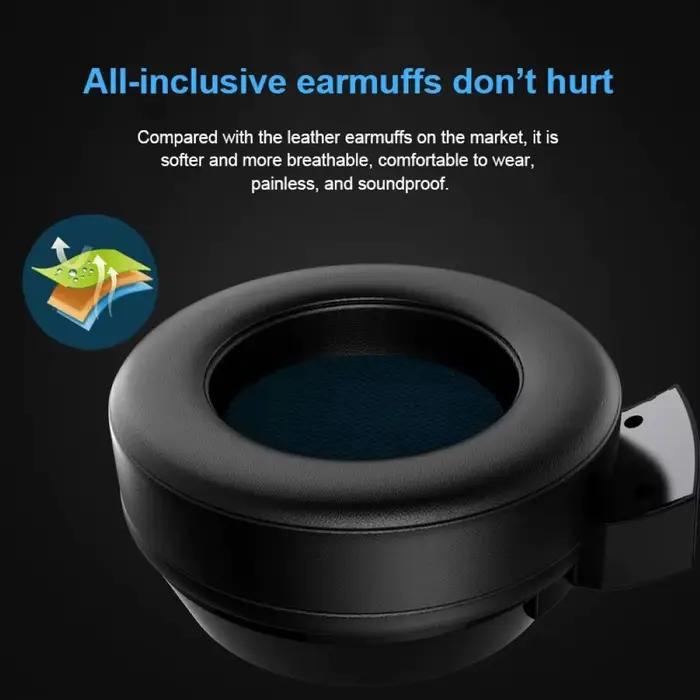 G58 casque de jeu canal Surround son stéréo lumière LED filaire tête monté écouteurs avec micro pour PC portable