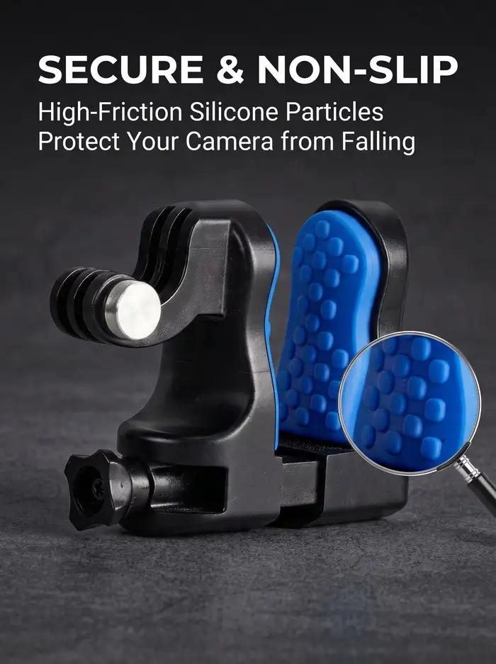 Support de fixation mentonnière pour casque de moto pour GoPro Hero 13 12 11 10 9 8 7 6 5 4 Black DJI Osmo Action 5 4 3 2