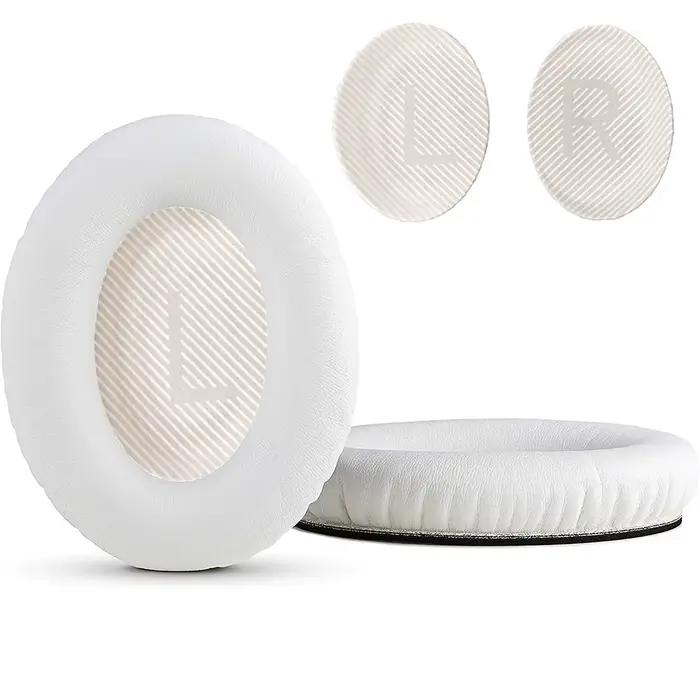 Oreillettes en mousse de cuir pour casque