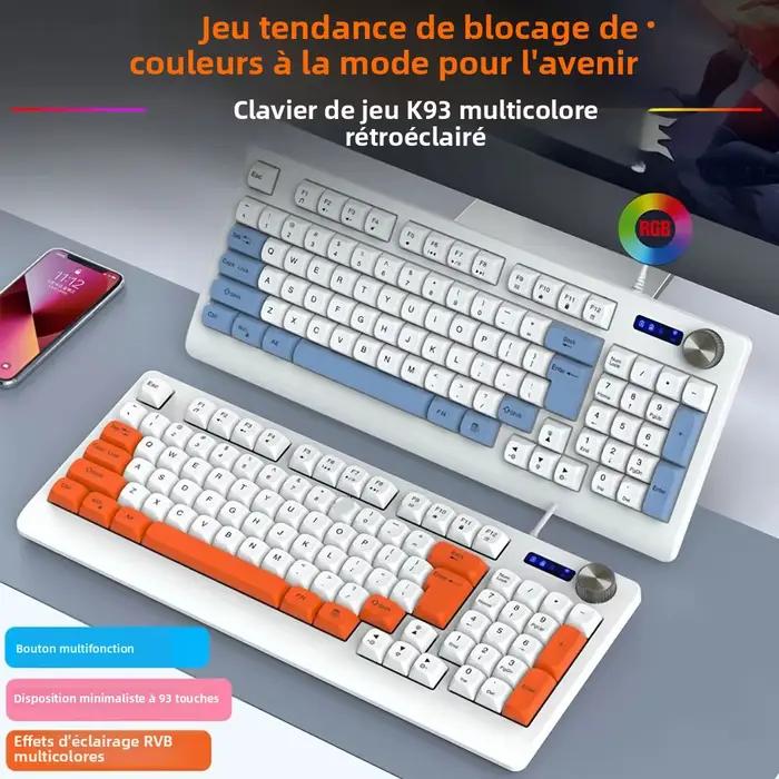 Clavier de jeu filaire 93 touches