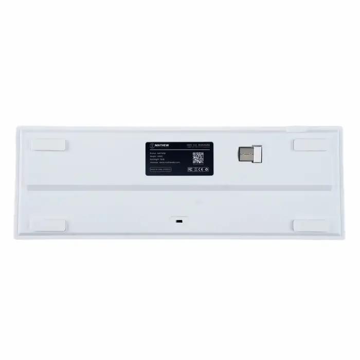 HW61/Ultra60 Kit de clavier mécanique personnalisé ISO 60% jeu sans fil rvb Bluetooth bricolage