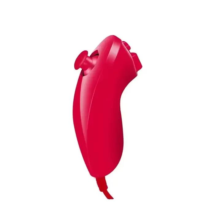 1 pièces poignée de jeu incurvée gauche contrôleur Nunchuk pour Nintendo Wii manette Nunchuck