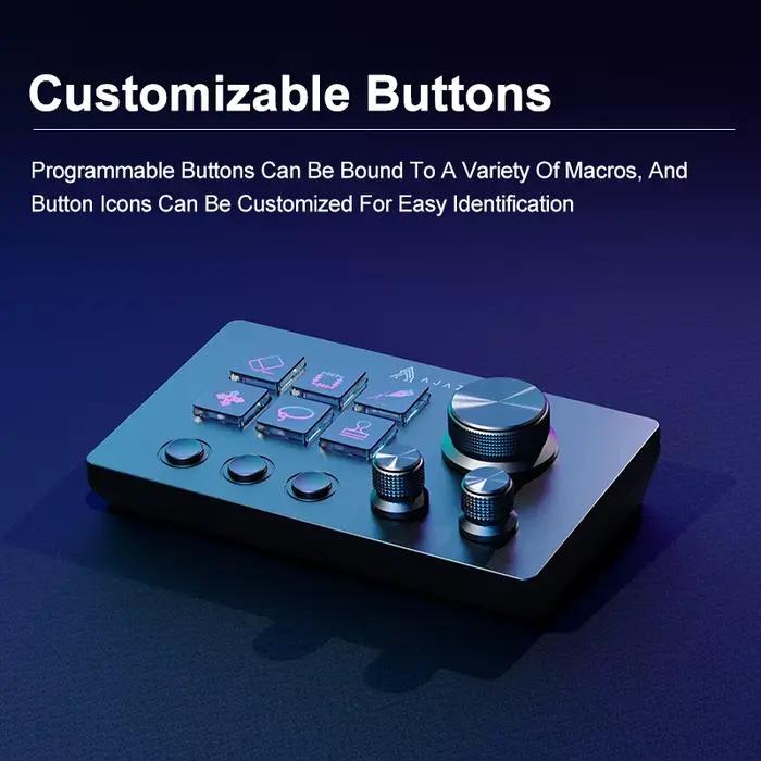 Clavier macro programmable Ajazz AKP03E