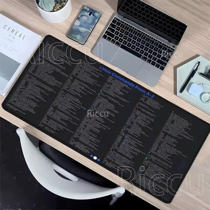 Tapis de souris ligne de commandes Linux
