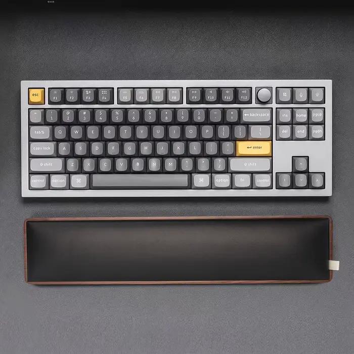Repose-poignet ergonomique pour clavier en bois – Bois naturel