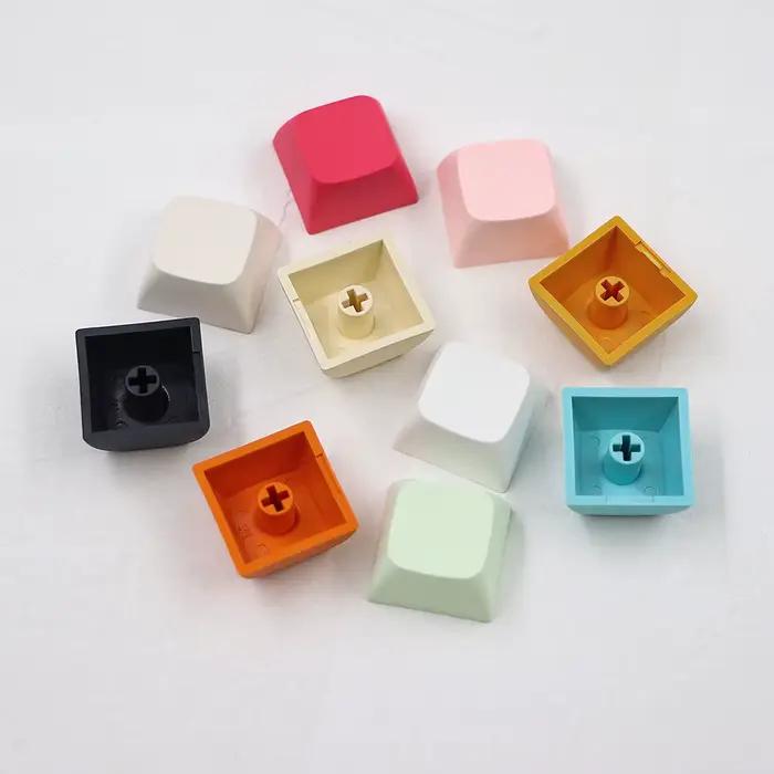 Touches de clavier PBT personnalisées pour gamer, XDA profil, couleurs noires, blanches et roses, compatible avec les commutateurs Cherry MX et le clavier GK61, pour personnaliser votre espace de jeu ```