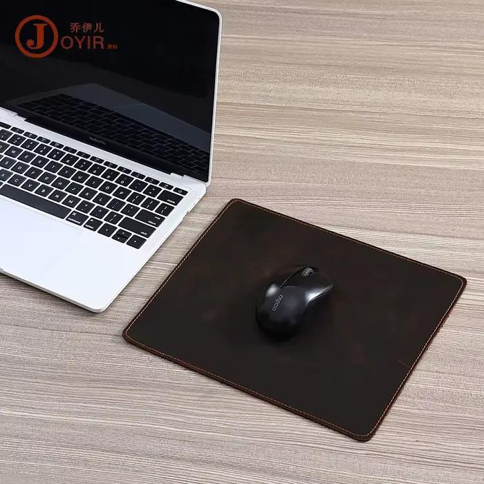 Tapis de souris en cuir