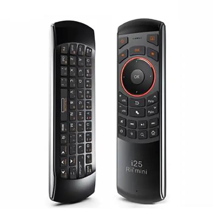 Rii i25 2.4G Mini clavier souris sans fil avec télécommande IR PC Teclado pour tablette Smart Android TV Box