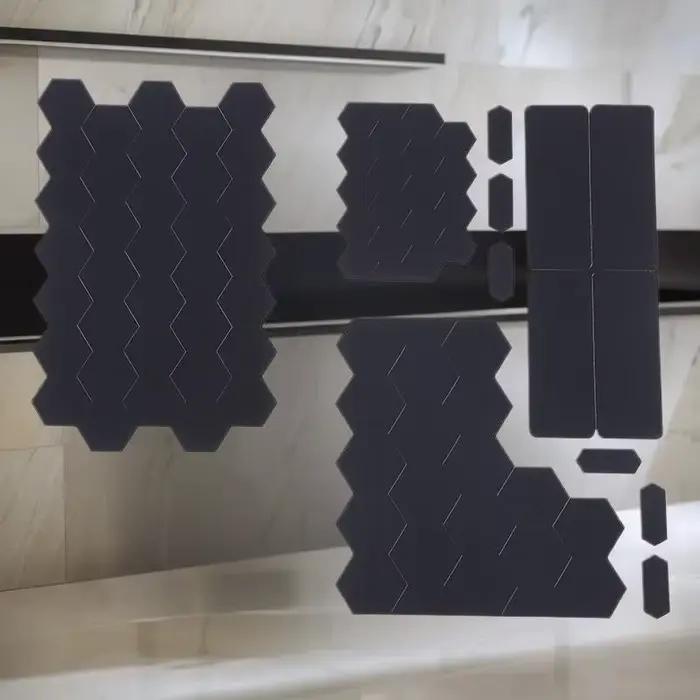 Autocollants DIY antidérapants en silicone pour clavier de souris pour contrôle optimal et minimisation du glissement pour joueurs et professionnels
