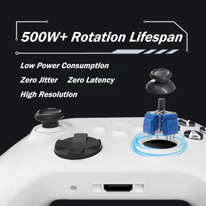 Joystick électromagnétique TMR K-Silver pour manette PS5 PS4 XBOX Series