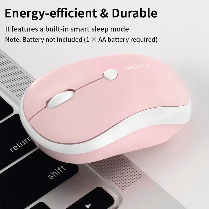 Souris sans fil MOFii M5AG rose