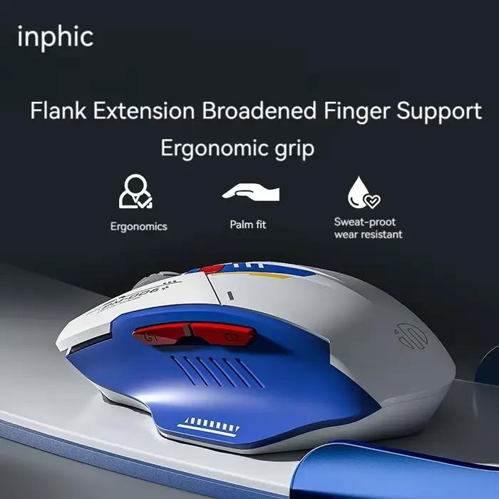 Inphic-Souris sans fil F9 Mecha Edition