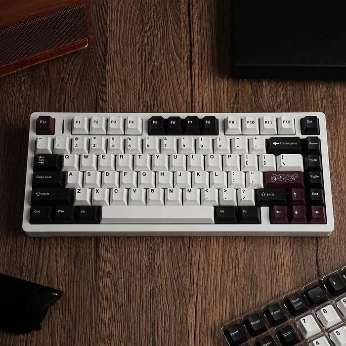 GMK clavier mécanique keycaps coréen espagnol français japonais russe allemand Abnt2 cerise profil PBT Keycap ISO entrée 7U espace