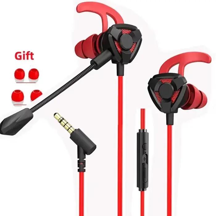 Casque de jeu VIKEFON avec micro, écouteurs filaires, intra-auriculaires pour PUBG, PS4, CSGO, téléphone, tablette, ordinateur portable occasions de jeu intense et de compétition