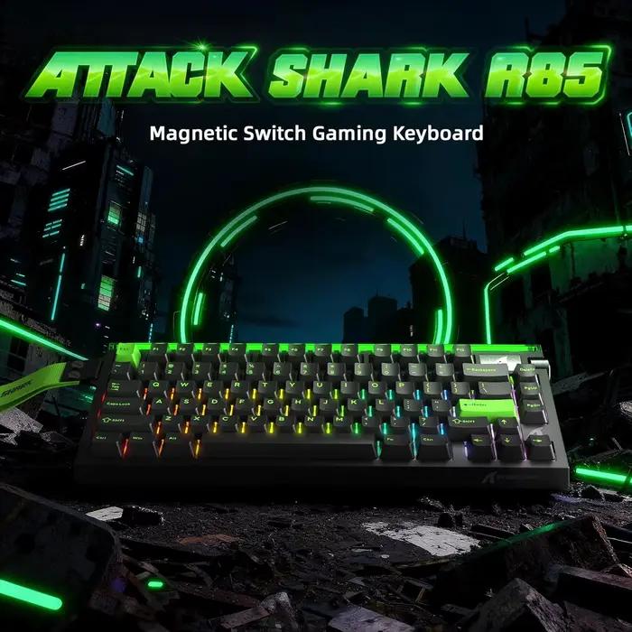 Clavier de jeu filaire ATTACK SHARK R85 HE 75 %