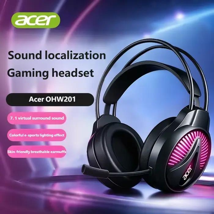 Casque de jeu filaire Acer avec micro